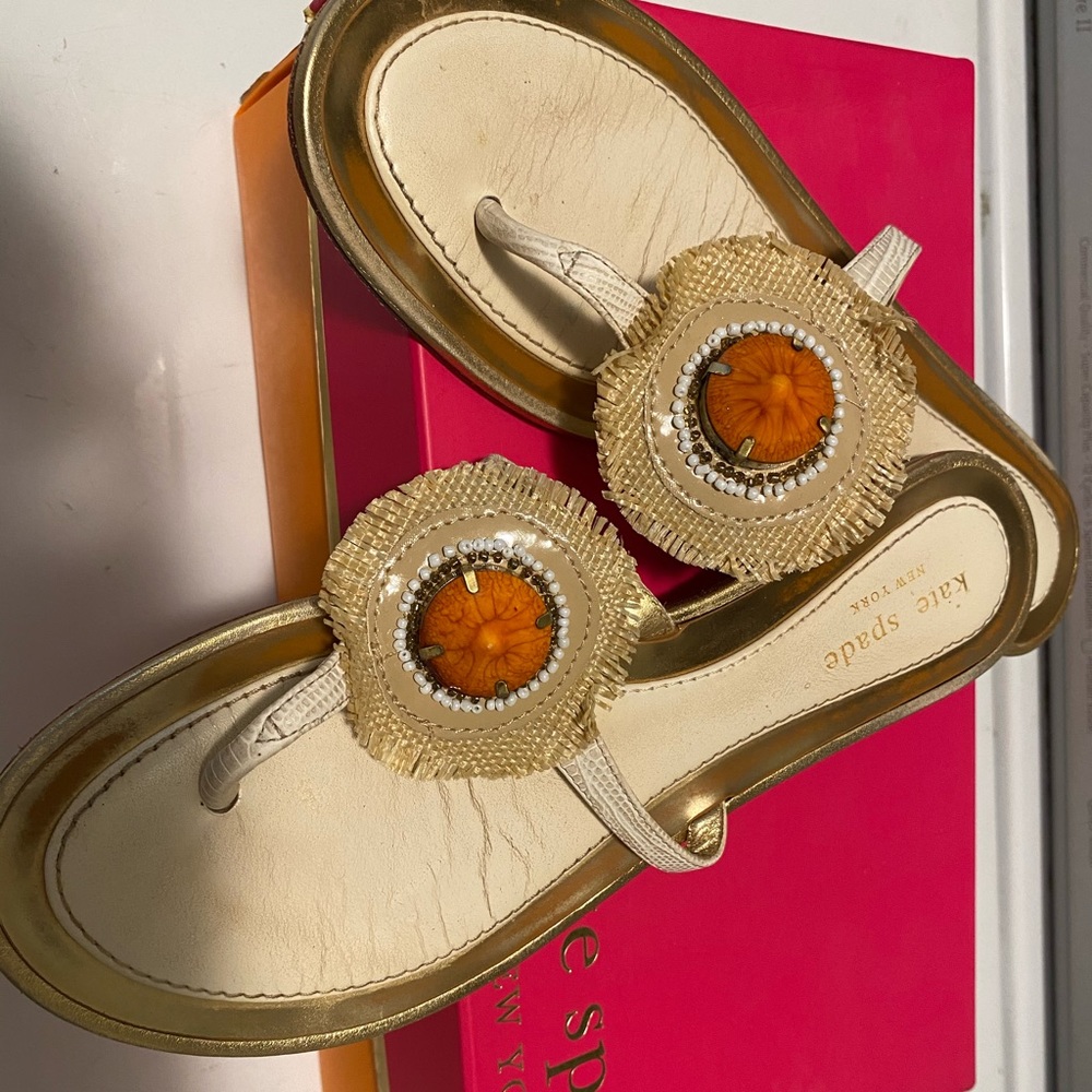 Kate Spade thong sandals